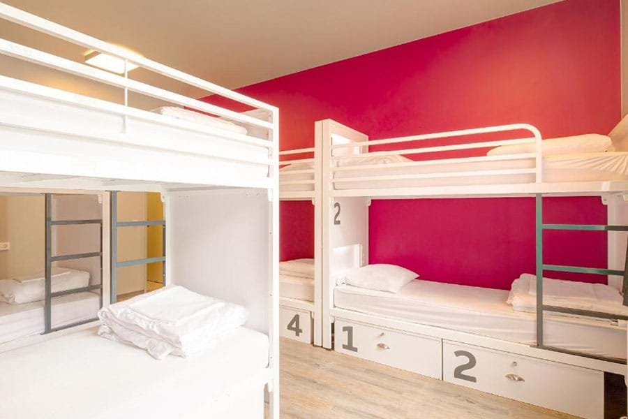 Bed in 8-bed Dorm