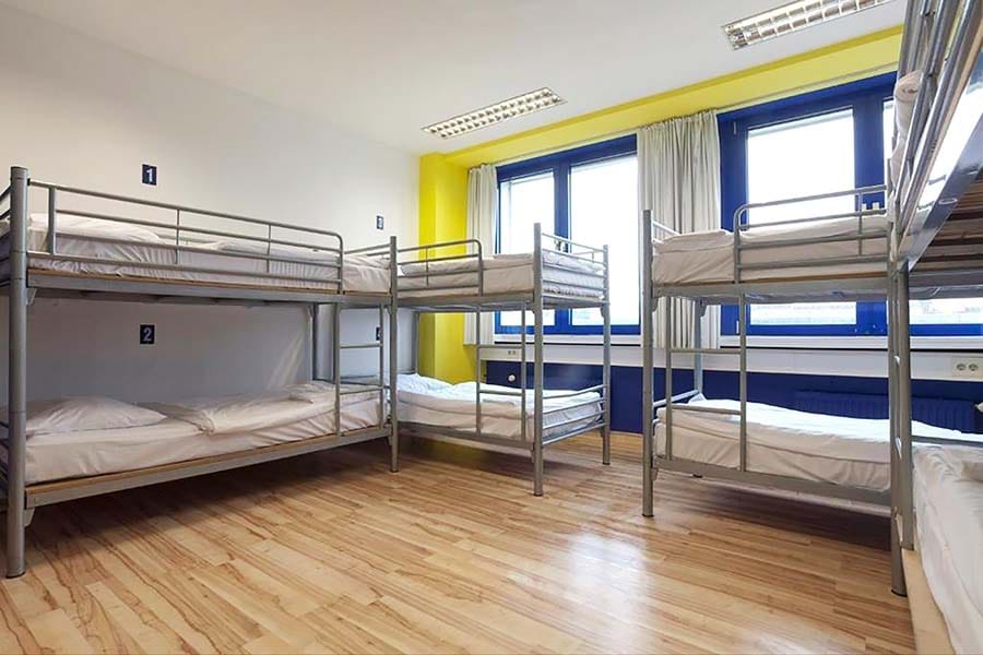 Private 8-bed Room – Shared Bathrooms
