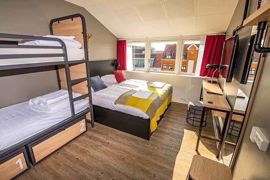 Habitación familiar para 4