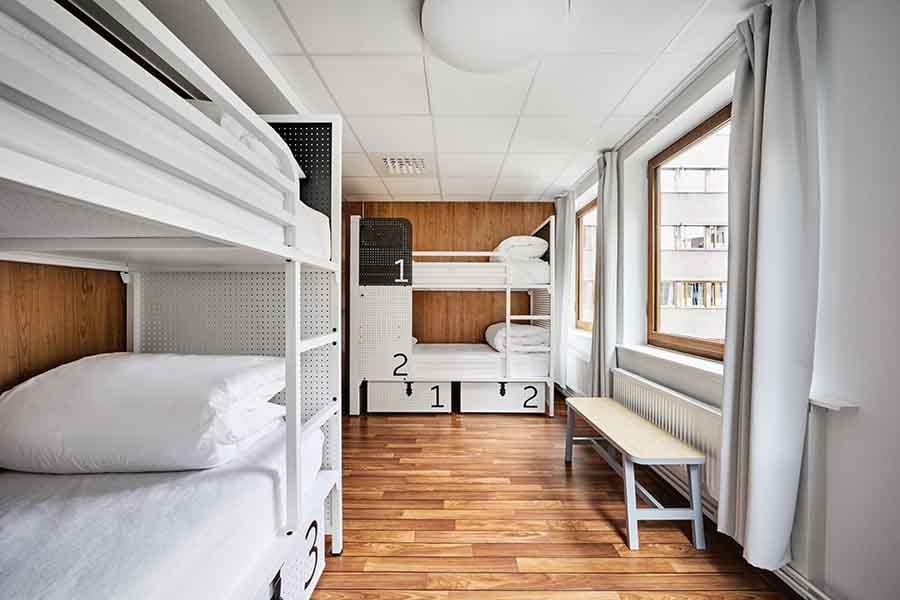 Chambre privée pour 4 personnes