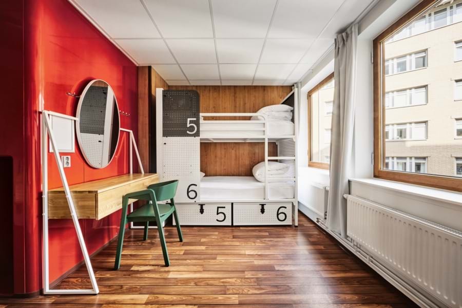Chambre privée pour femmes de 6 lits